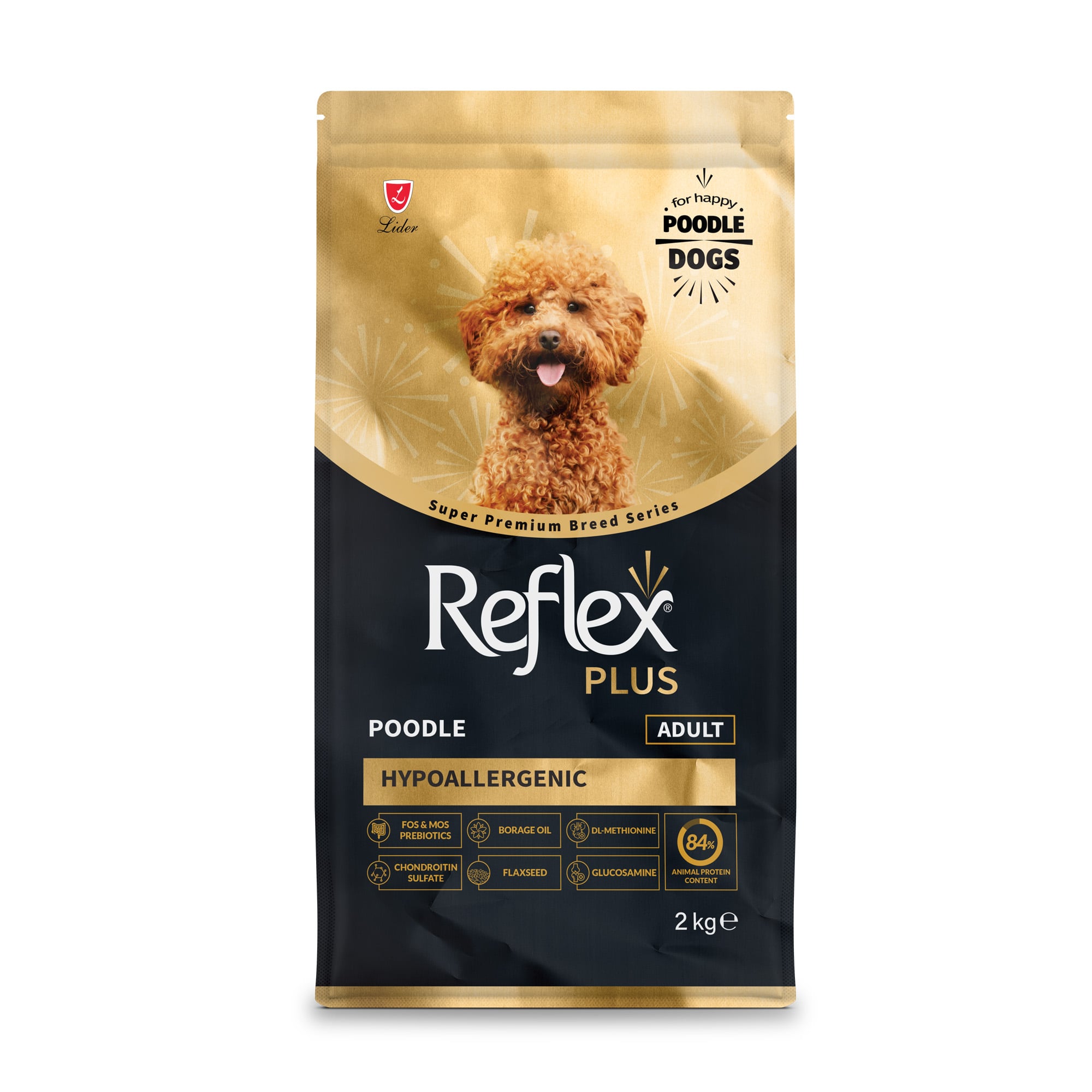 Сухий корм для собак породи пудель Reflex Plus Poodle, 2 кг